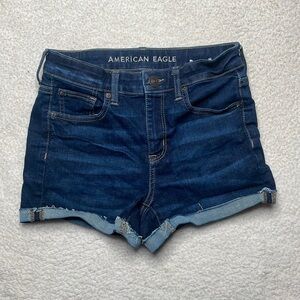 American Eagle next level stretch High Rise Shortie Comfy Size 4